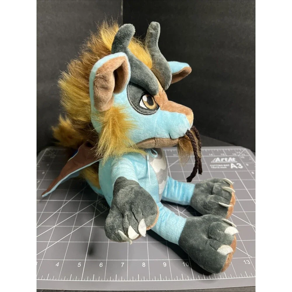 Fursona Drew The Unity Dragon Plush Stuffed Animal Pride NO PIN Just Plush